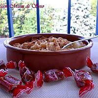 recette CRUMBLE D'ANANAS ô Caramel du CH'Nord