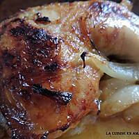 recette Cuisse de dinde et poulet aux oignons