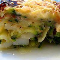 recette Lasagne de la mer aux Saint-Jacques et courgettes - Minceur!!!