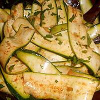 recette Salade de courgettes