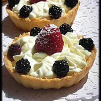 recette Tartelettes mascarpone fruits rouges