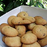 recette Cookies au spéculoos et pépites de chocolat