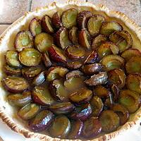 recette Tarte aux prunes