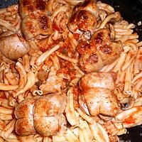 recette Paupiette de veau aux strozzapreti