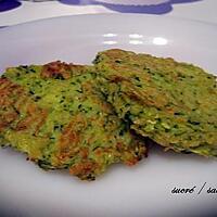 recette galettes de courgettes au four