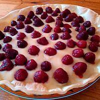 recette Tarte aux framboises