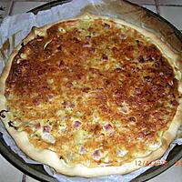 recette Tarte Echalote - Jambon