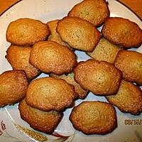 recette Madeleines sans gluten