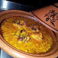 recette Tajine de paupiettes de dinde en sauce