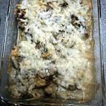 recette Gratin de chicon et champignon