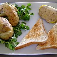 recette foie gras en robe des champs