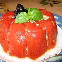 recette Charlotte de Tomate Cornu des Andes