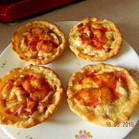 recette Tartelettes tomates lardons mozza