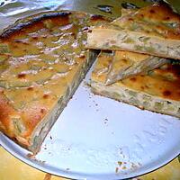 recette tarte a la rhubarbe