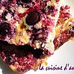 recette clafoutis aux fruits rouges et chocolat blanc