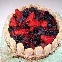 recette charlotte aux fruits rouges