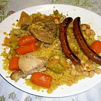 recette Couscous royal simple ,recette de mon mari...