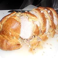 recette Roti de porc en croute