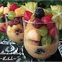 recette Salade de fruits crémeuse