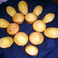 recette Madeleines miel/ananas