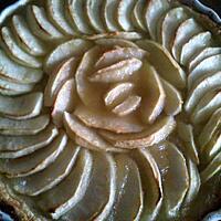recette tarte aux pétales de pommes