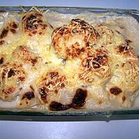 recette GRATIN DE CHOUX FLEURS