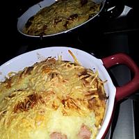 recette Hachis parmentier aux saucisses de strasbourg