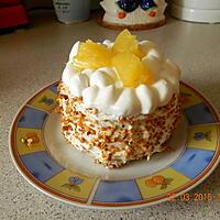 recette Génoises ananas chantilly