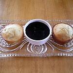 recette Muffins fourrés confiture de mûres