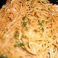 recette Linguine au paprika et fromage