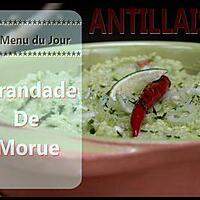 recette ** Brandade HOT ou Féroce d' avocat à la morue , piment oiseau ....d' influence Antillaise, Réunionnaise & Mauricienne **