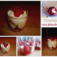 recette Tiramisu aux framboises