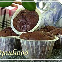 recette Muffins Choco-banane!!!