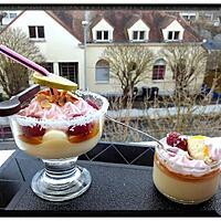 recette crème façon ti'punch au plaisir fruité mangue framboise