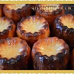recette les cannelés bordelais