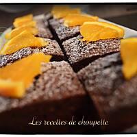 recette moelleux chocolat-orange