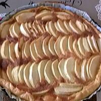 recette tarte à la cassonade et aux pommes