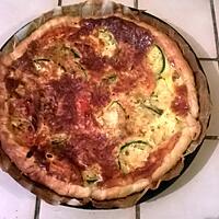 recette Tarte Courgette - Tomate - oignon.