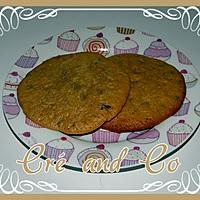 recette Cookies chocolat au lait, noisettes et pépites de chocolat