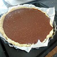 recette Tarte fondante au chocolat facile