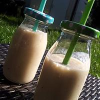 recette Milk shake banane-lait concentré de mon Papa