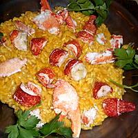 recette Risotto de homard