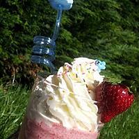 recette Milk shake fraise-mascarpone viennois