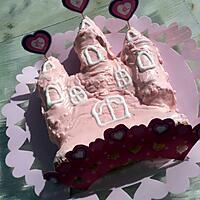 recette Gâteau d'anniversaire château de Princesse
