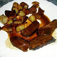 recette Magret de canard sucré/salé à l'orange et au miel