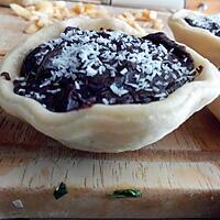 recette Tartelette chocolat-pomme