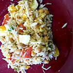 recette Salade de riz compose