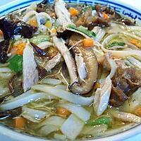 recette Soupe vietnamienne à la volaille