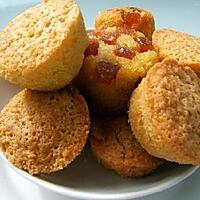 recette Muffins à la pâte de fruit de pomme et gingembre