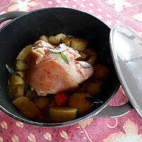 recette Jarret de porc et ses petits légumes